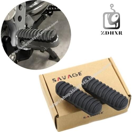 For BMW R1200GS 2005-2013 /F650GS 2001-2007 /R1100GS Motorcycle Front Footpeg Plate Footrest Rubber Extended