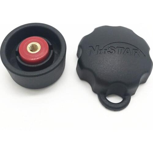 Double Socket Arm Knob Anti Theft Security Knob and Key Knob Adapter for 1 inch Diameter B Size Arm Socket