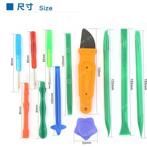 Sunshine SS-5101 12 in 1 Dismantling Machine Tools for Mobile Phone Laptop for ipad Easy Operate Original Screwdriver Tools