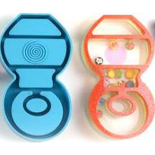 Container Case Epoxy Resin Mold Jewelry Storage Box Casting Silicone Mould DIY Crafts Decorations Making Tool