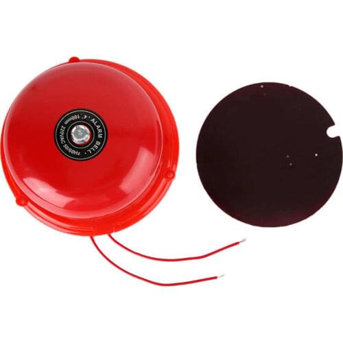 4 inches Metal Fire Control Internal Strike Type Electric Bell 100db sirena alarma sound system alarm systems security home