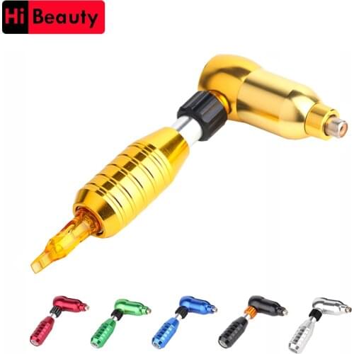 1 Set Aluminum Alloy Tattoo Motor RCA Audio Interface Makeup Machine Lightweight Rocket Tattoo Pen Machine For Tattoo Arts