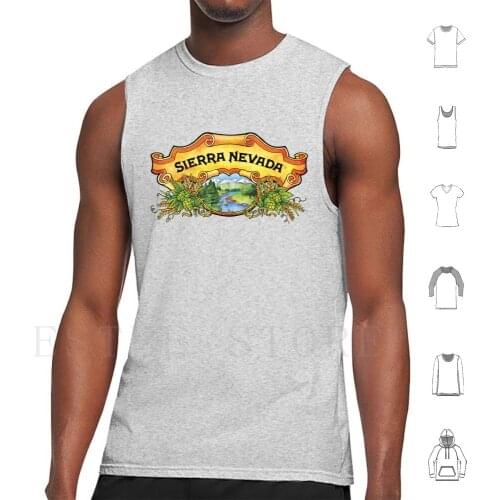 Sierra Nevada Tank Tops Vest Sierra Nevada Ipa Hops India Pale Ale Anchor Brewing Bear Republic Burton Baton Dogfish Head