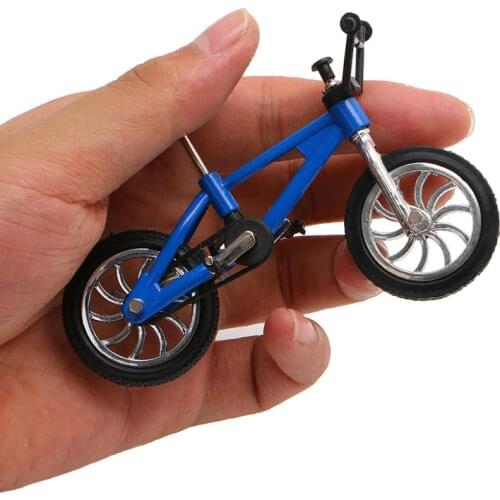 Finger Alloy Bicycle Model Mini MTB BMX Fixie Bike Boys Toy Creative Game Gift 95AE