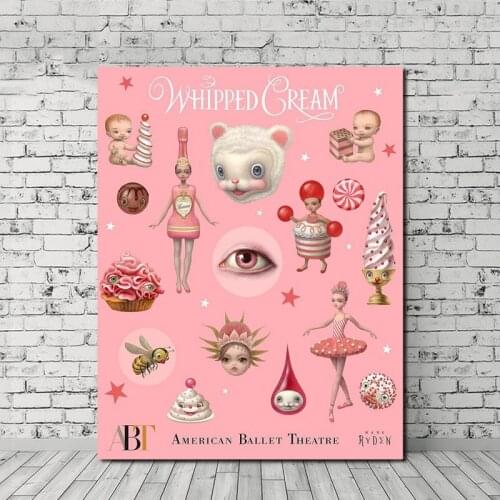 Mark Ryden Whipped Cream Wall Art Canvas Posters Prints Painting Wall Pictures For Kids Room Living Room Home Decor Artwork HD