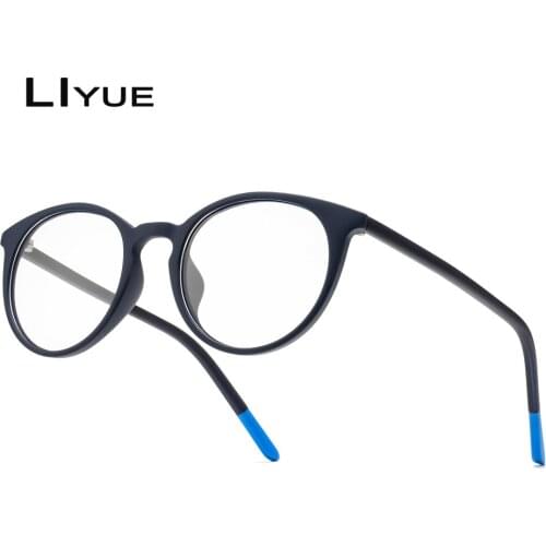 Fashion eyeglasses frames Retro Round eye glasses frame men women Optical Myopia Prescription Computer glasses 2020 TR90 eyewear