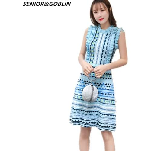 SENIOR&GOBLIN Pink Summer Dresses