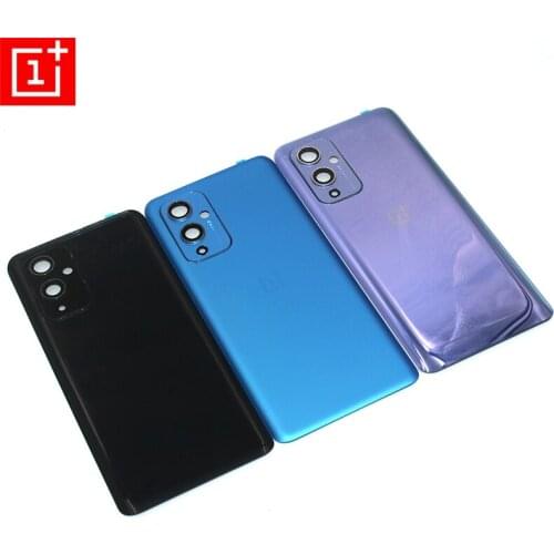 Oneplus 9 Battery Back Cover Original High Quality Rear Door Housing Replacement Repair Parts For One Plus 1+ 9 With Camera Lens