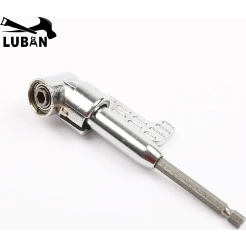 1/4Inch 105 Degree Adjustable Hex bit Angle Driver Electric Screwdriver Magnetic Bit Wrench Hex Bit Angle Screwdriver Set Socket