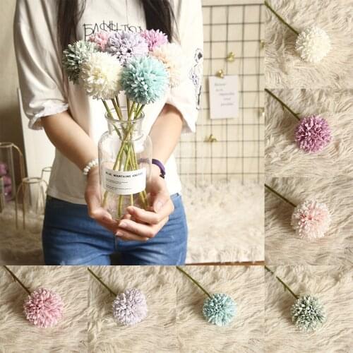 1pc Stylish Beautiful Multicolor Artificial Fake Plastic Plant Flowers Home Garden Wedding Diy Decoration Desktop Hand Holder
