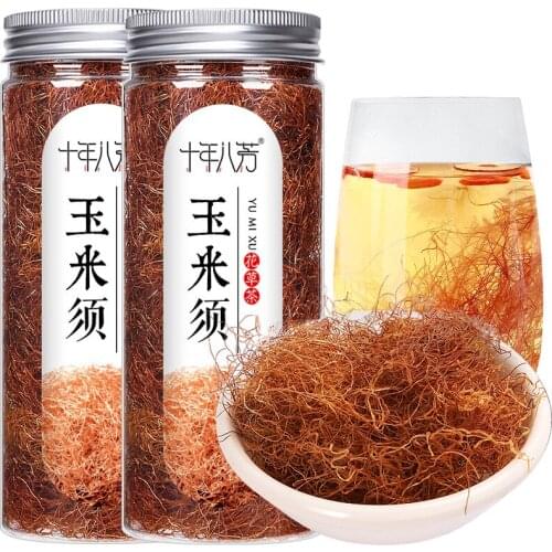 2021 Dried Flowers Corn Silk Diuresis and Swelling, Dampness and Yellowing Lowering Blood Sugar Lowering Blood Fat Beauty Health