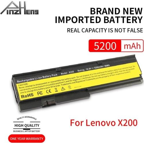 PINZHENG Laptop Battery For Lenovo ThinkPad X200 X200s X201 X201i X201s 42T4834 42T4835 43R9254 ASM 42T4537 FRU 42T4536 42T4538