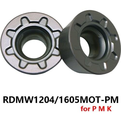BEYOND RDMW 1204 1605 RDMW1204MOT RDMW1605MOT-PM OY880A Carbide Inserts RDMW1204 RDMW1605 Lathe CNC Cutter for Steel Stainless