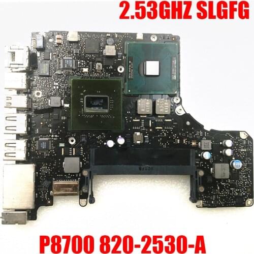 661-5230 2.26 GHz P7550/P8700 A1278 Motherboard For Macbook Pro 13" A1278 Logic Board 820-2530-A MB990 Mid 2009