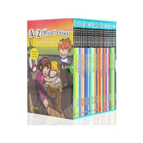 A To Z Mystereis Series 26 Books Set The Complete Collection Dink Josh Ruth Rose,English Childrens Detective Stories