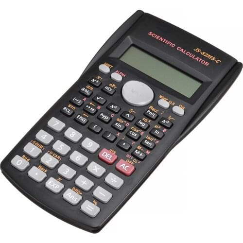 Portable 12 Digit Calculator General Purpose Electronic Scientific Calculator Battery Powered For School Company Office Supplies