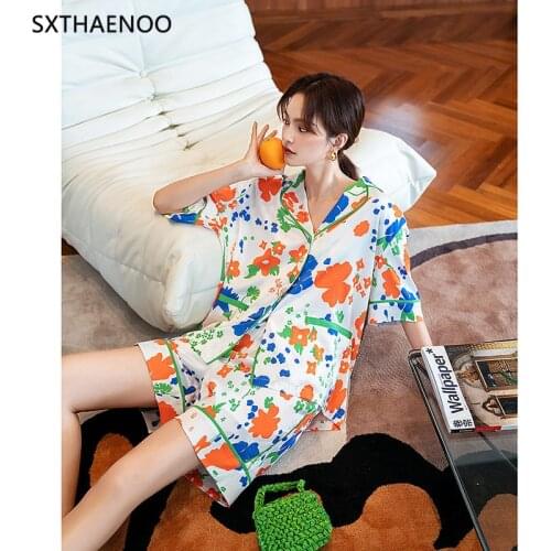 SXTHAENOO Womens Summer Pajamas
