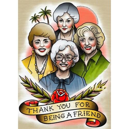 Tattoos Wall Art Vintage kraft Paper Poster Hanging Painting HD Print Wall Sticker Living Room Bedroom Home Decoration BB2