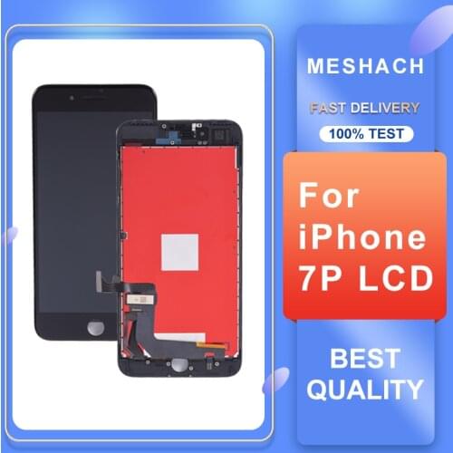 Refurbished Assembly LCD Touch Screen Parts Display 100% Tested For iPhone 7 Plus Digitizer No Dead Pixels Perfect Replacement