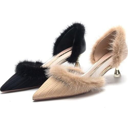 2021 Woman Sandals Gladiator Fur Ladies Ankle Wrap Wedges Women Platform Shoes Female Fashion Lace Up Sandalias De Mujer