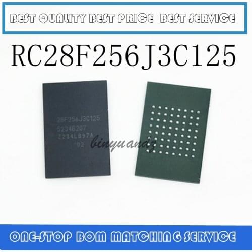 1PCS-10PCS RC28F256J3C125 RC28F256J3C125SL7HE 28F256J3C125 28F256J3C BGA IC NEW 256M 2.7 V ~ 3.6 V