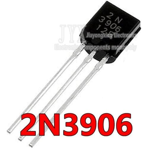 100PCS 2N3906 TO-92 TO92 0.2A 40V PNP Transistor new original