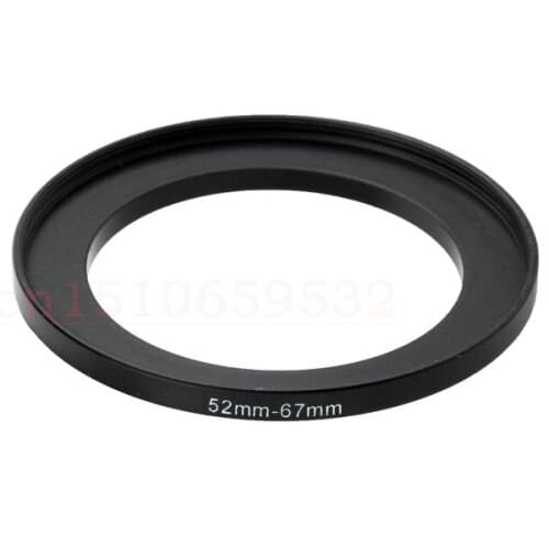 Free tracking number 2pcs 52mm-67mm 52-67mm 52-67 mm Step Up Ring Lens Filter Stepping Adapter For filter or adapter or lens