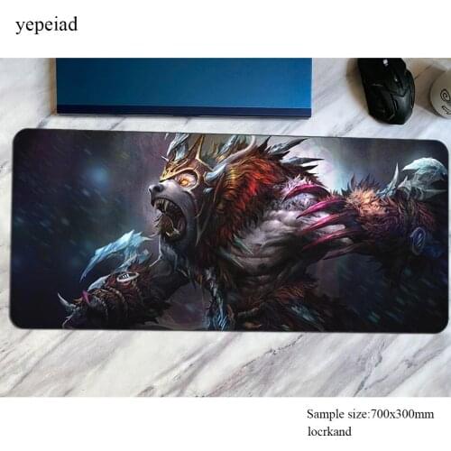 Dota mats hot sales gaming mouse pad big 700x300x4mm keyboard mousepad cute notebook gamer accessories padmouse mat