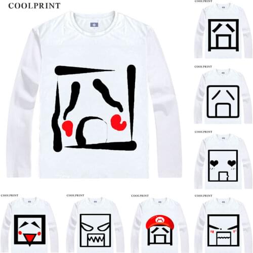 Chinese Network Expression Sunken Be Sunk Embarrassed T-Shirts Long Sleeve Shirts Lovers Printed Custom Shirt Tank Top Vintage