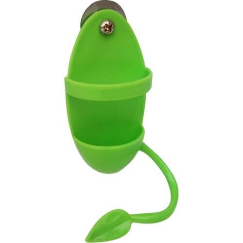 Parrot Feeder Fruit Vegetable Holder Plastic Hanging Food Container Bird Supply