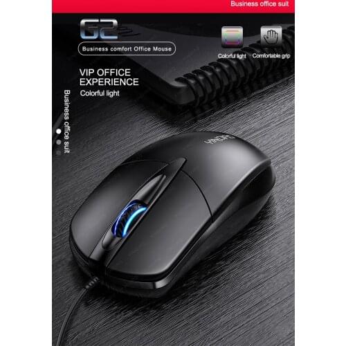 Fashion Simple Desgin Colorful Lumionous USB Wired Gaming Mouse 1000dpi 3 File Adjustment for Business Office Suit