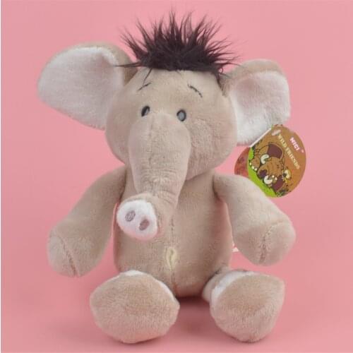 25-45cm Wild Elephant Stuffed Plush Toy Cute Baby/ Kids Gift, Aniamls Soft Plush Doll Free Shipping