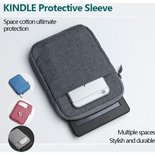 2019 New Soft protect e-book bag For Kindle Paperwhite 1234 6.0" case Cover For Kobo Clara HD 6.0 inch sleeve pouch Pocketbook