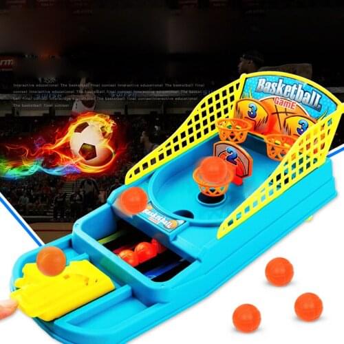 Mini desktop basketball game rack table finger ejection shooting machine childrens educational parent-child toys