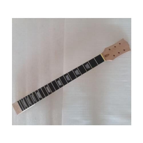 Unfinished Electric Guitar Neck Mahogany 22 Fret Guitar Parts Rosewood Fretboard for SG Style