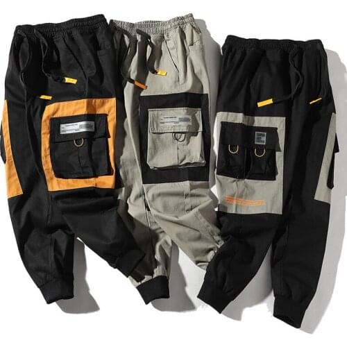 New Model Hot Seller Quality Cheap Jogger Cargo Elastic Waist Pants Cotton Pants Men Fashion Pants