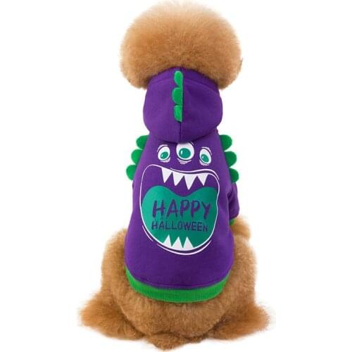 New Pet Dog Clothes Supplies Pet Two-legs Clothes Creative Christmas Halloween Pet Clothes Wacky Dog Clothes Polyester Novelty