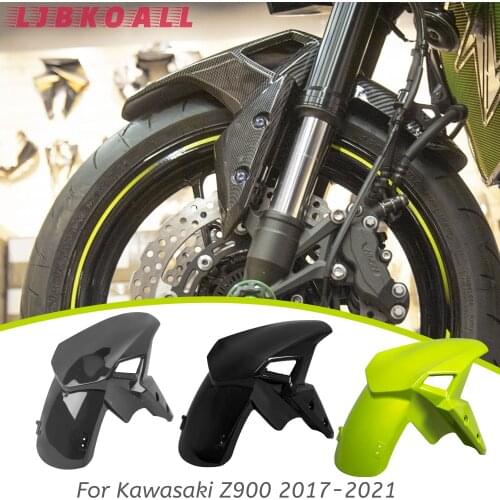 Motorcycle Unpainted Front Tire Fender Hugger Mudguard Splash Guard Cover For Kawasaki Z900 2017 2018 2019 2020 Z 900 ZR900 Part