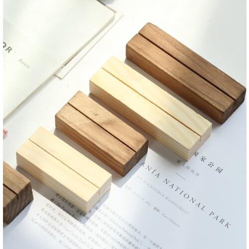 Planner Time Wooden Paper Clips