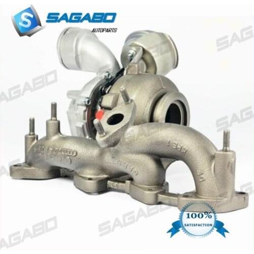 Turbocharger GT1749V 724930 Turbine full turbo for Audi Seat Skoda VW 2.0 TDI 100 Kw 136 HP BKD AZV 2003-2009