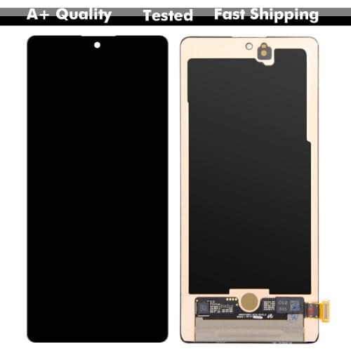 AMOLED For Samsung Galaxy A71 5G SM-A7160 A716U A716B/DS LCD Display Touch Screen Glass Panel Digitizer Assembly
