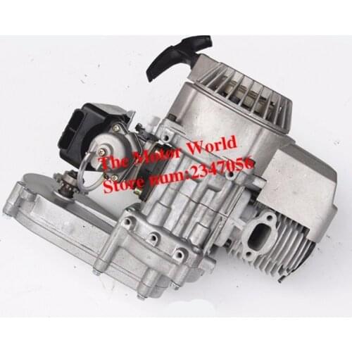 43cc 47cc 49cc 2 STROKE ENGINE WITH Gear Box ,Aluminum Pull Starter for MOTOR MINI QUAD ROCKET POCKET BIKE Four-wheel beach