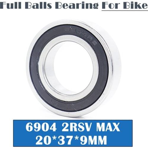 6904-2RSV MAX Bearing 20*37*9mm ( 1 PC ) Full Balls Bicycle Suspension Pivot Repair Parts 6904 2RS RSV Ball Bearings 6904-2RS