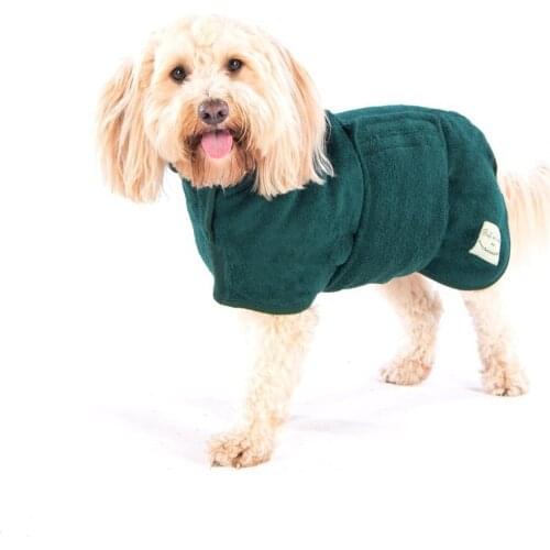 Pet Dog Bathrobe S-XL Dog Bath Towel for Small Medium Large Dogs Microfiber Super Absorbent Pet Cat Drying Towel