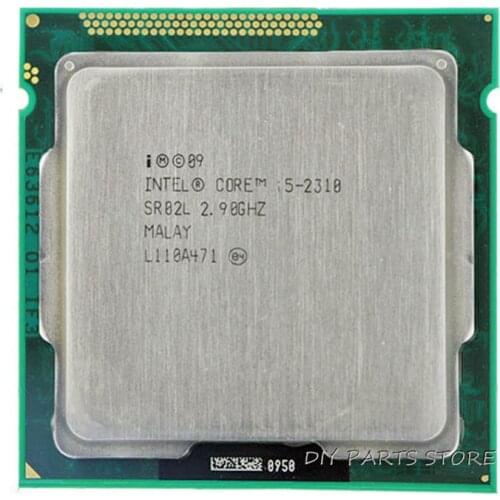 Intel Core i5 2310 i5-2310 SR02K 2.9GHz/ 6MB Socket LGA 1155 CPU Processor HD 2000 Supported memory: DDR3-1066, DDR3-1333