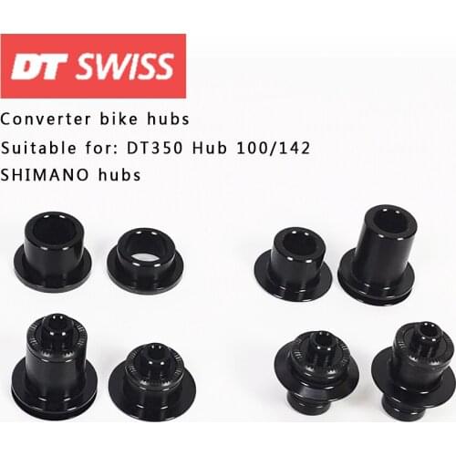 DT SWISS DT350 wheelset barrel axis QR transformation The 100 x9 100 x15 ahead The rear 135 x10 142 x12