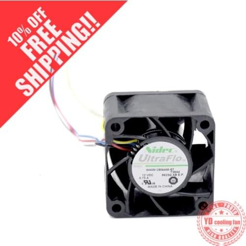 NEW NIDEC V40S12BUB5-07A21 4028 12V 0.55A 4CM Server cooling fan