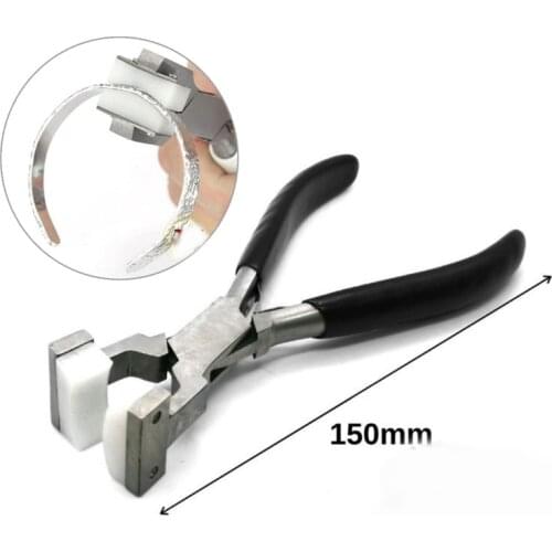 Bracelets Ring Bending Plier DIY Cuff Bangle Jewelry Making Tools Repair Bracelet Forming Spring Nylon Pliers stainless steel