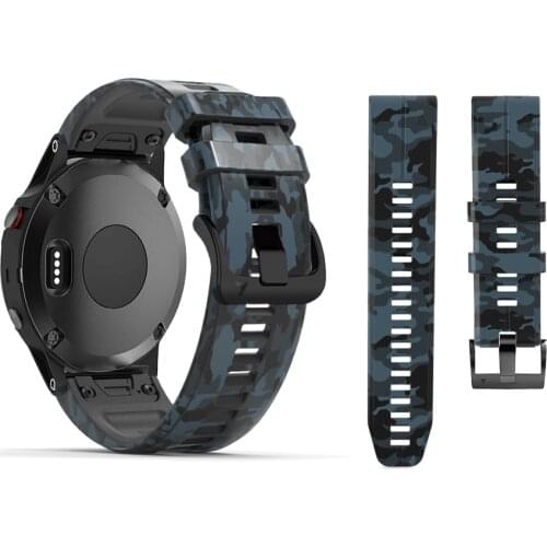 JSPSYA Silicone Watch Band For Garmin Fenix 6X/5/6X Pro/6/935/945/MK1/3 HR Bracelet Replacement Wrist Strap 22/26MM Band