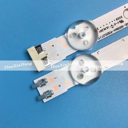 LED Strips For SAMSUNG 50'' TV UN50FH5030 T500HVF02.2 BN96-28770A BN96-28771A D3GE-500SMA/B-R3/R2 2013SVS50 3228N1 B2 L08 REV1.7
